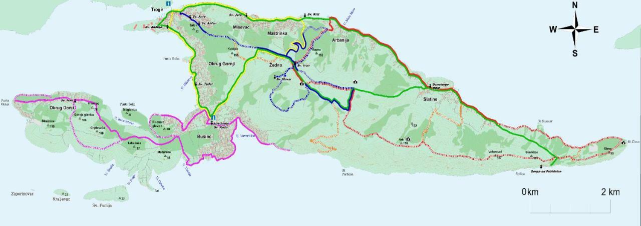 Apartmani Kate Trogir Kültér fotó